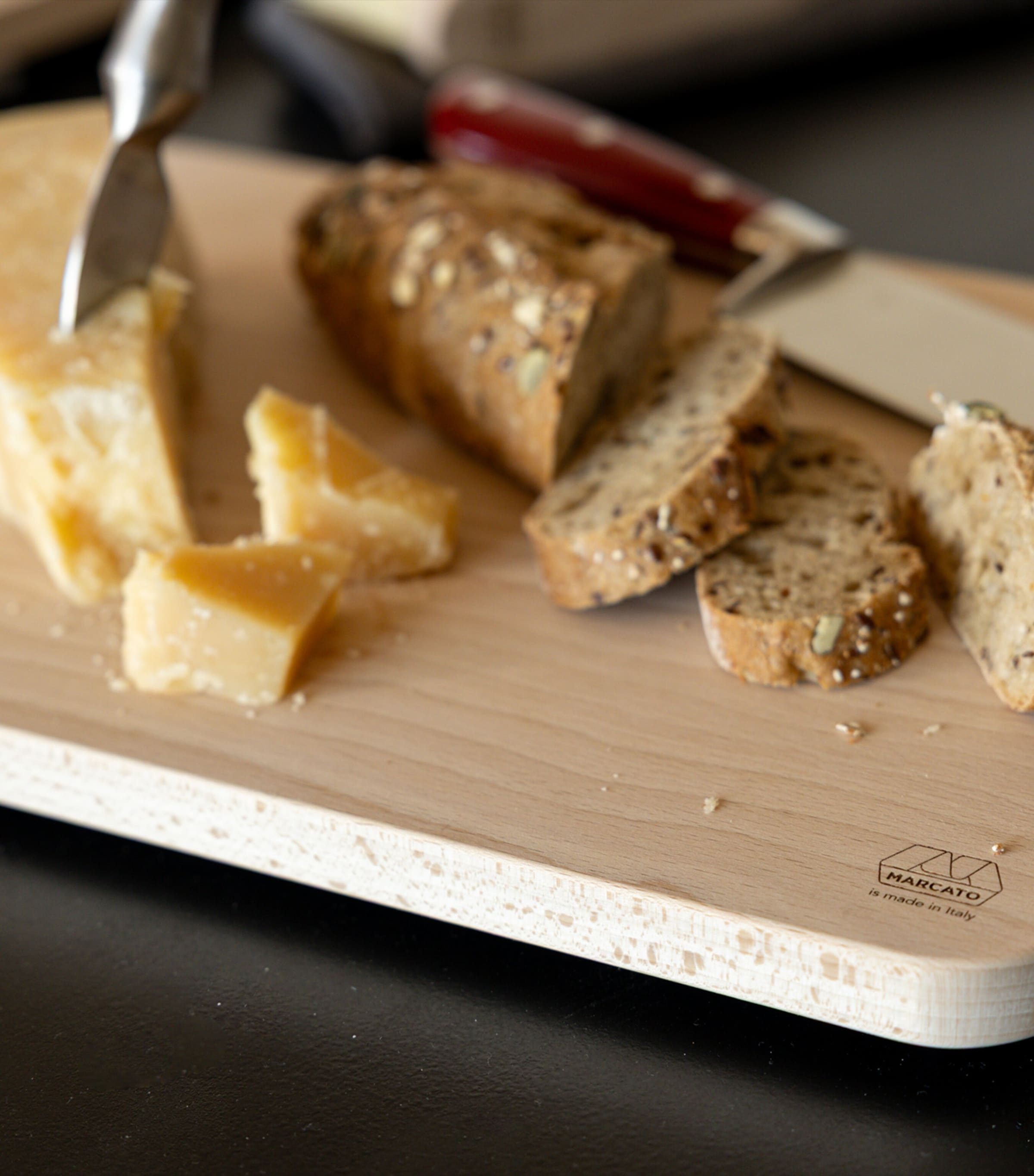 Marcato Large Classic Cutting Board, imported from the UK