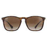 Ray-Ban Chris 4187 brown gradient men sunglasses - British product