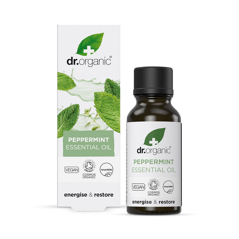 Dr Organic Peppermint Essential Oil 10ml - British product