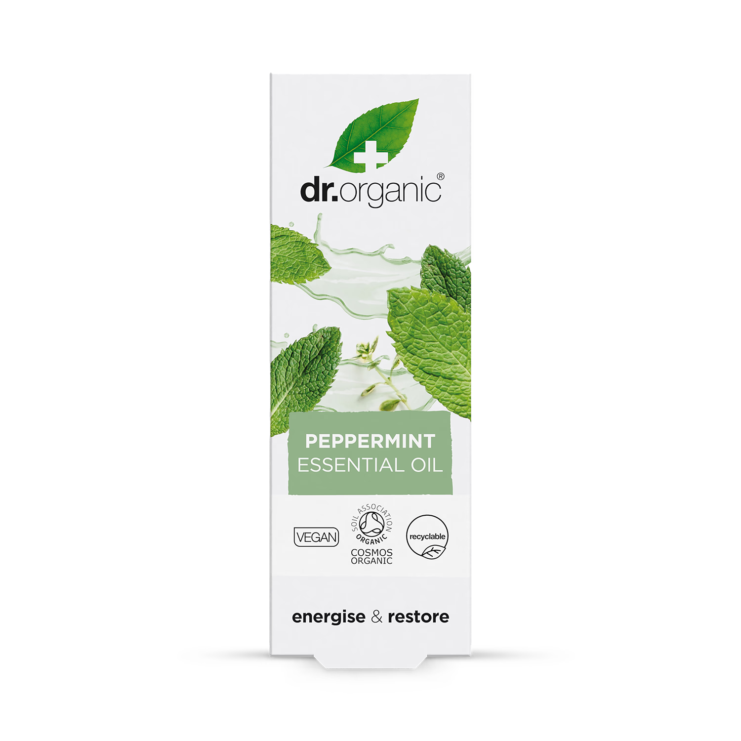 Dr Organic Peppermint Essential Oil 10ml - British product