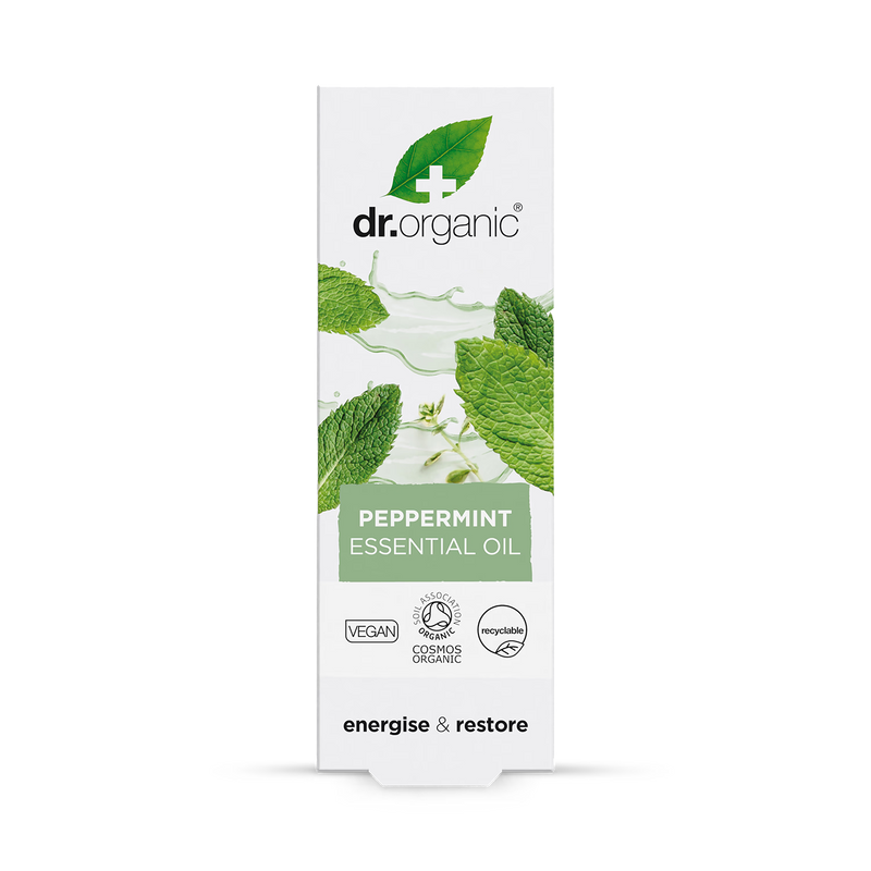 Dr Organic Peppermint Essential Oil 10ml - British product