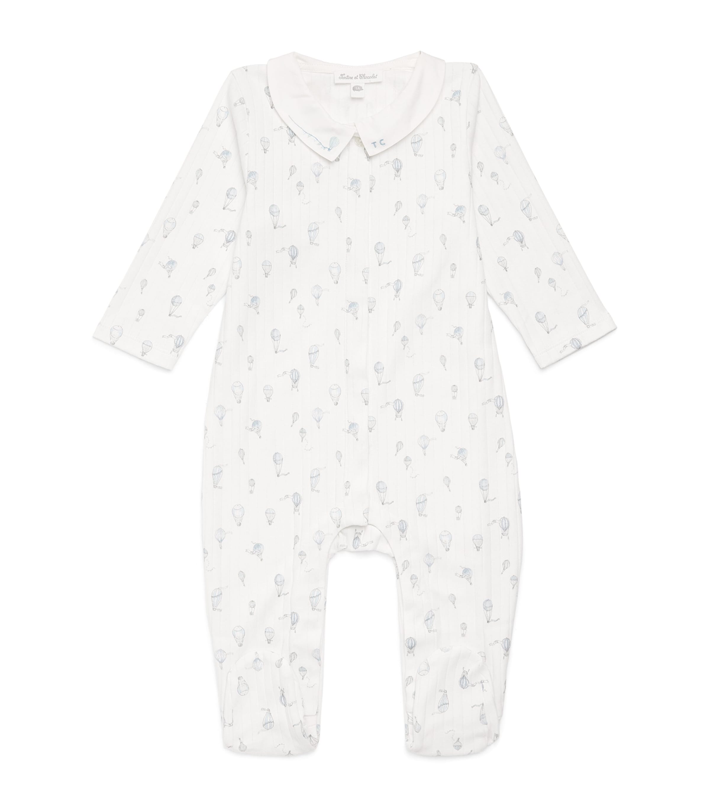 Tartine et Chocolat cotton printed all-in-one for 0-24 months (British brand)