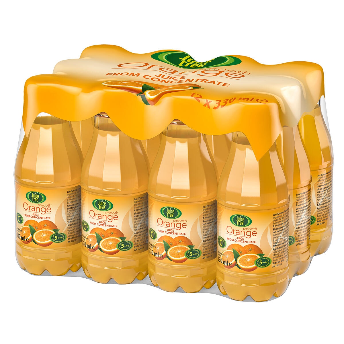 Juice Tree Orange Juice, 12 x 330ml GOODS Costco UK