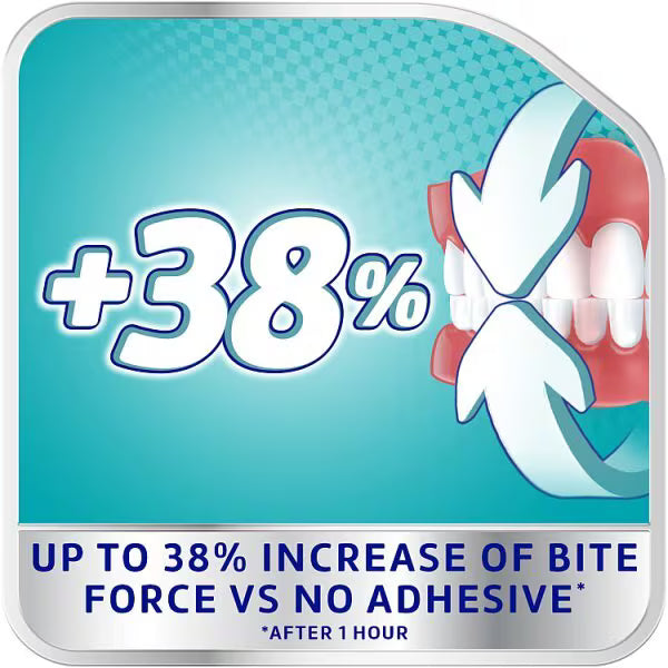 Poligrip Denture Fixative Cream Flavour Free 70g, imported from the UK
