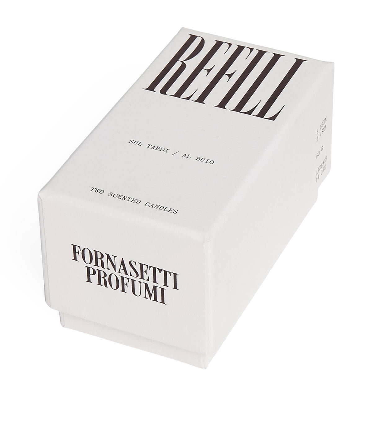 Fornasetti set of two candle refills with Frutto Proibito fragrance - British product