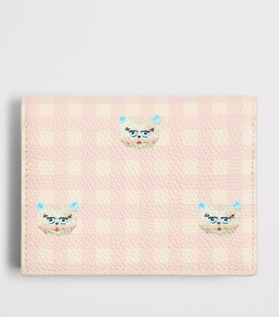 Valentino Garavani Le Chat de la Maison leather wallet (British brand)