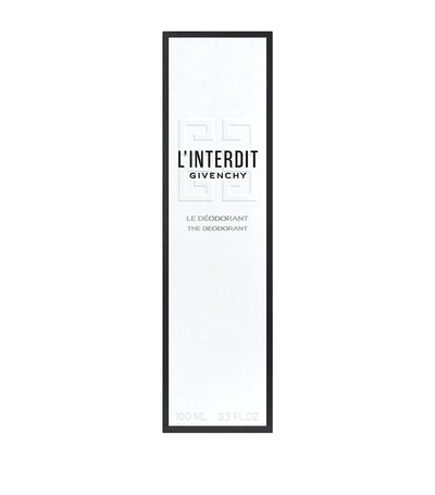 Harrods Givenchy L'Interdit Deodorant Spray 100ml- Buy online at McGrocer