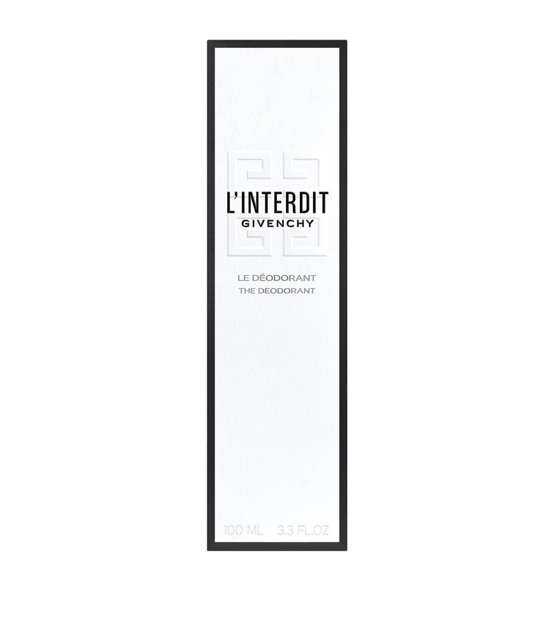 Givenchy L'Interdit deodorant spray 100ml, UK version