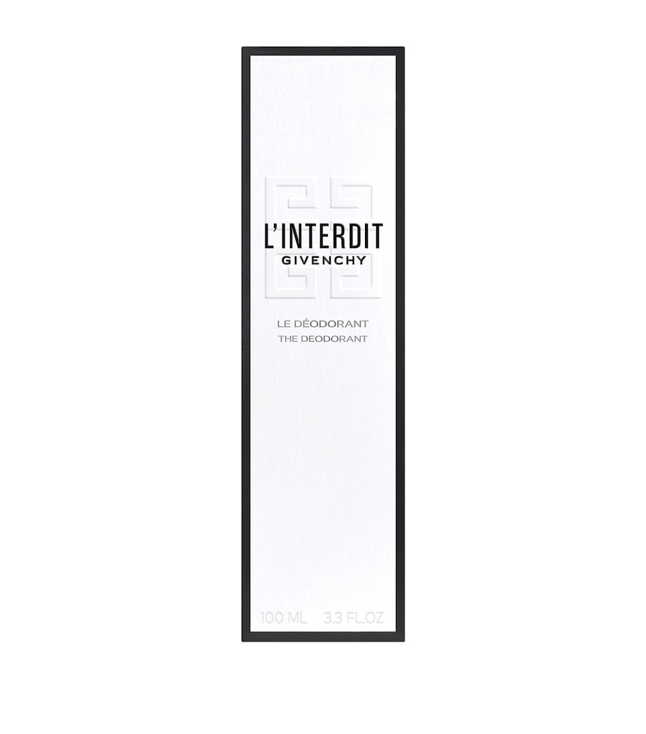 Givenchy L'Interdit deodorant spray 100ml, UK version
