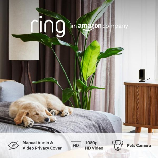 Ring indoor security camera 2nd gen black, UK version