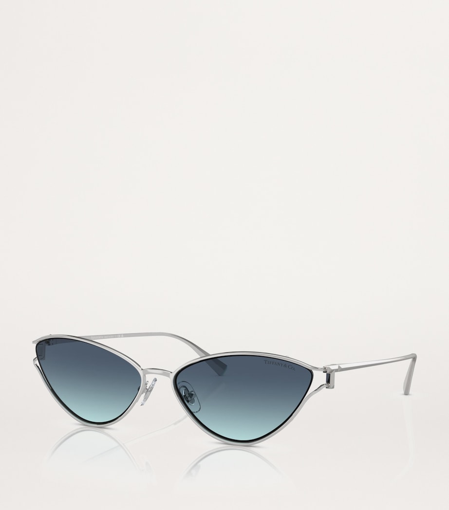 Tiffany & Co. metal cat eye sunglasses - (British brand)