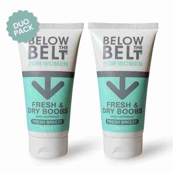 Below the Belt anti-sweat cream 75ml DUO - British product