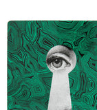 Fornasetti Serratura on Malachite bookends - British product
