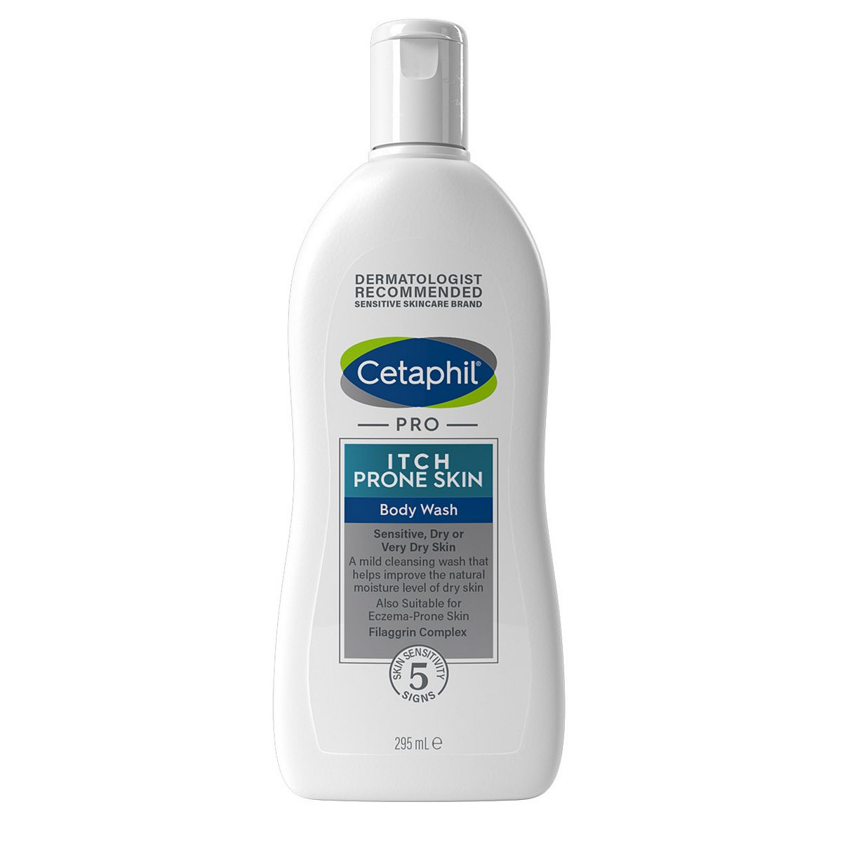 Cetaphil PRO Itch Prone Skin Body Wash, Sensitive Skin Cleanser with Shea Butter 295ml GOODS Boots   