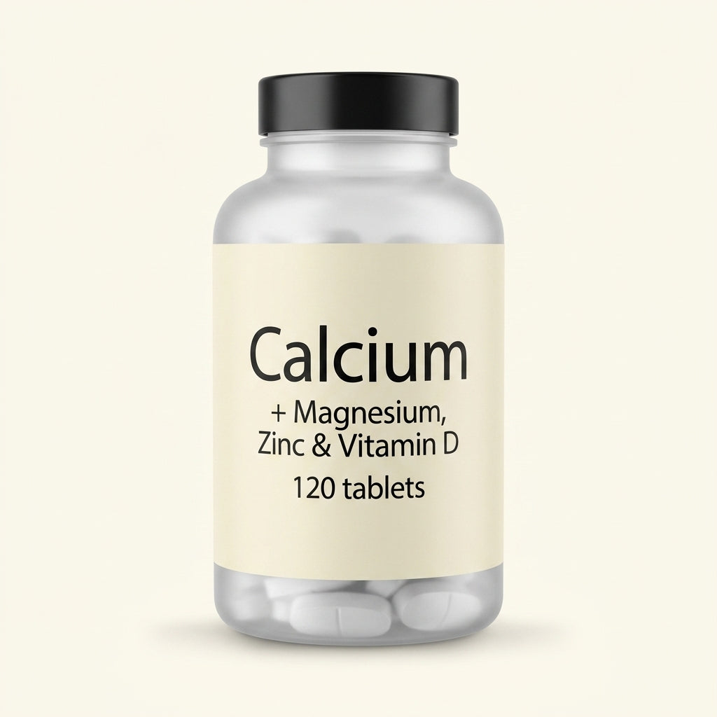 Holland & Barrett Calcium Magnesium Vitamin D 120 Tablets - British product