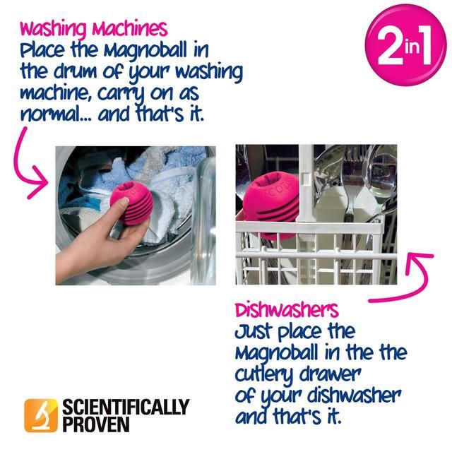 Ecozone Anti-Limescale Ball for Washing Machine & Dishwasher Tableware & Kitchen Accessories M&S   