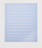 Paz Rodriguez Cotton Fogar Blanket with stripes, imported from the UK