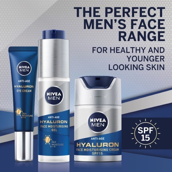 Nivea Men Anti-Age Hyaluron Eye Cream, 15Ml GOODS Superdrug   