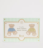 Harrods Mini Henry Bear Twins plush soft toy, UK version
