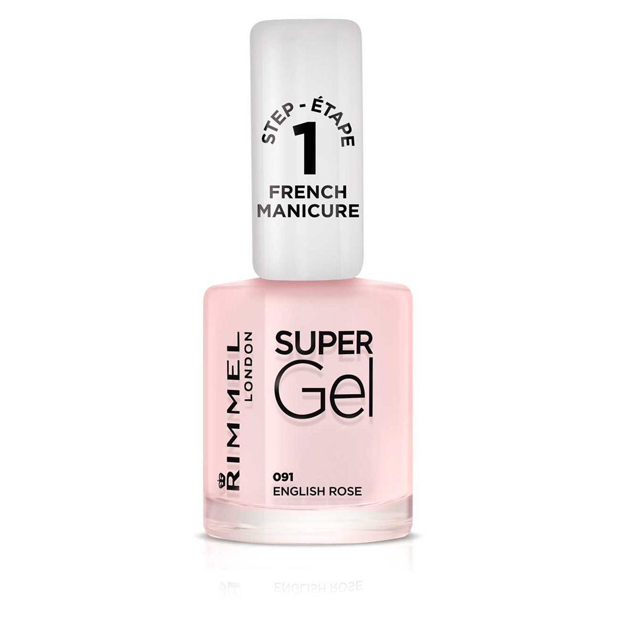 Rimmel Super Gel Nail Polish French Manicure 091 English Rose Body Care Boots   