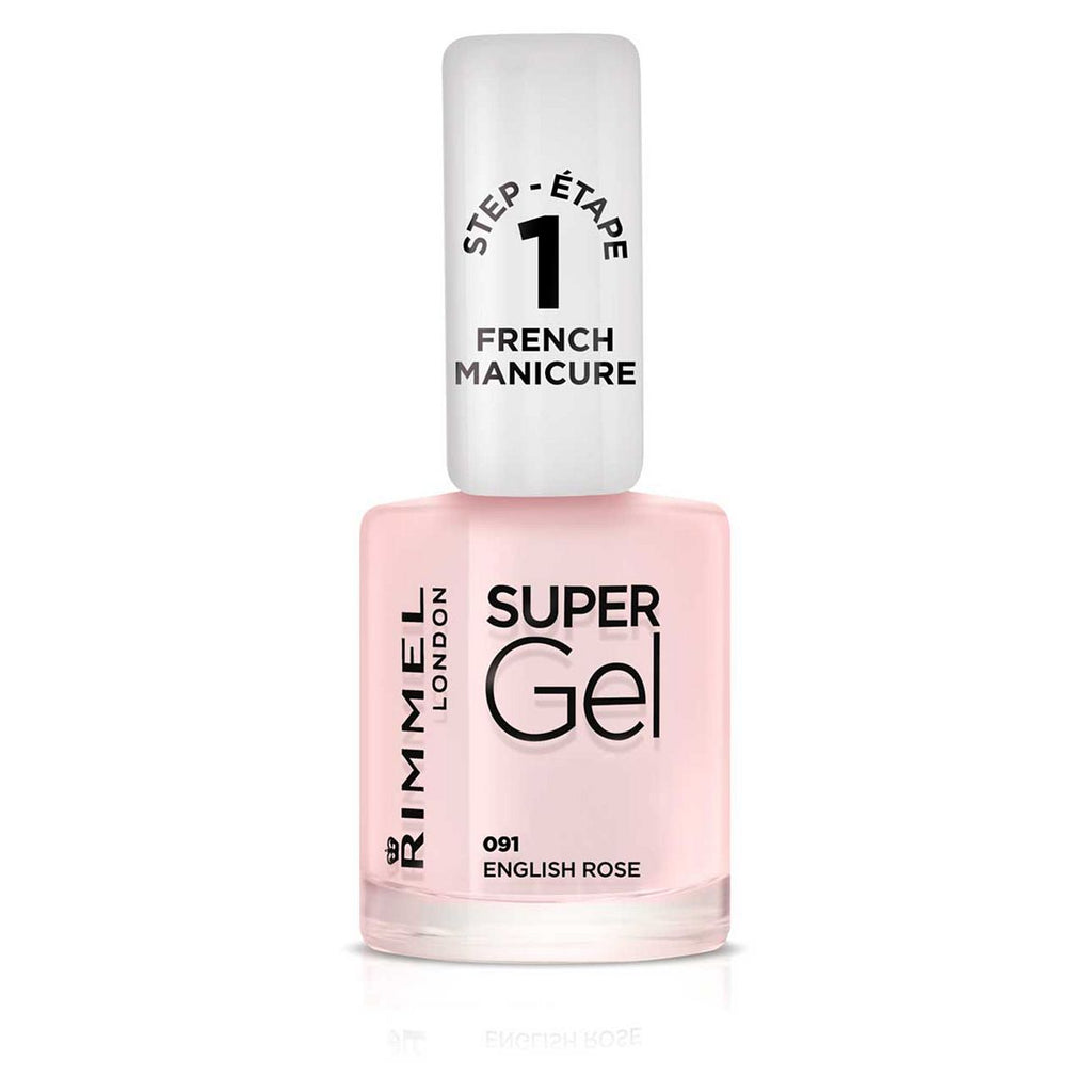 Rimmel Super Gel Nail Polish French Manicure 091 English Rose