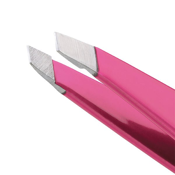 Tweezerman Pink Oval Mini Slant Tweezer GOODS Superdrug   