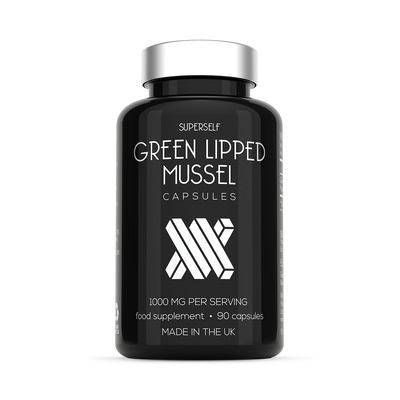 Holland & Barrett SuperSelf Green Lipped Mussel New Zealand 1000mg 90 Capsules- Buy online at McGrocer