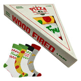 BOXT Socks 4 Pairs of Novelty Boxed Pizza Socks 6-11 UK GOODS Superdrug   