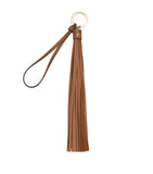 Jimmy Choo Tassel Leather Keyring Charm - British product