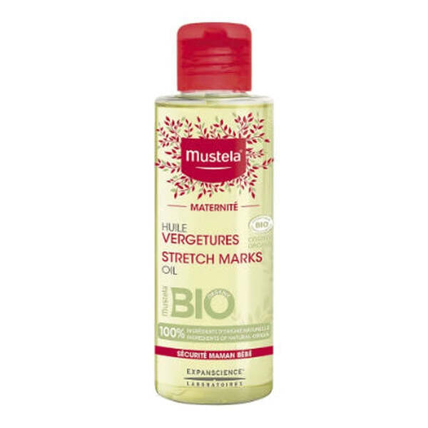 Mustela Maternité Stretch Marks Oil 105ml, imported from the UK