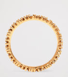 Suzanne Kalan yellow gold and diamond tech ring jackets size 8.5 (British brand)