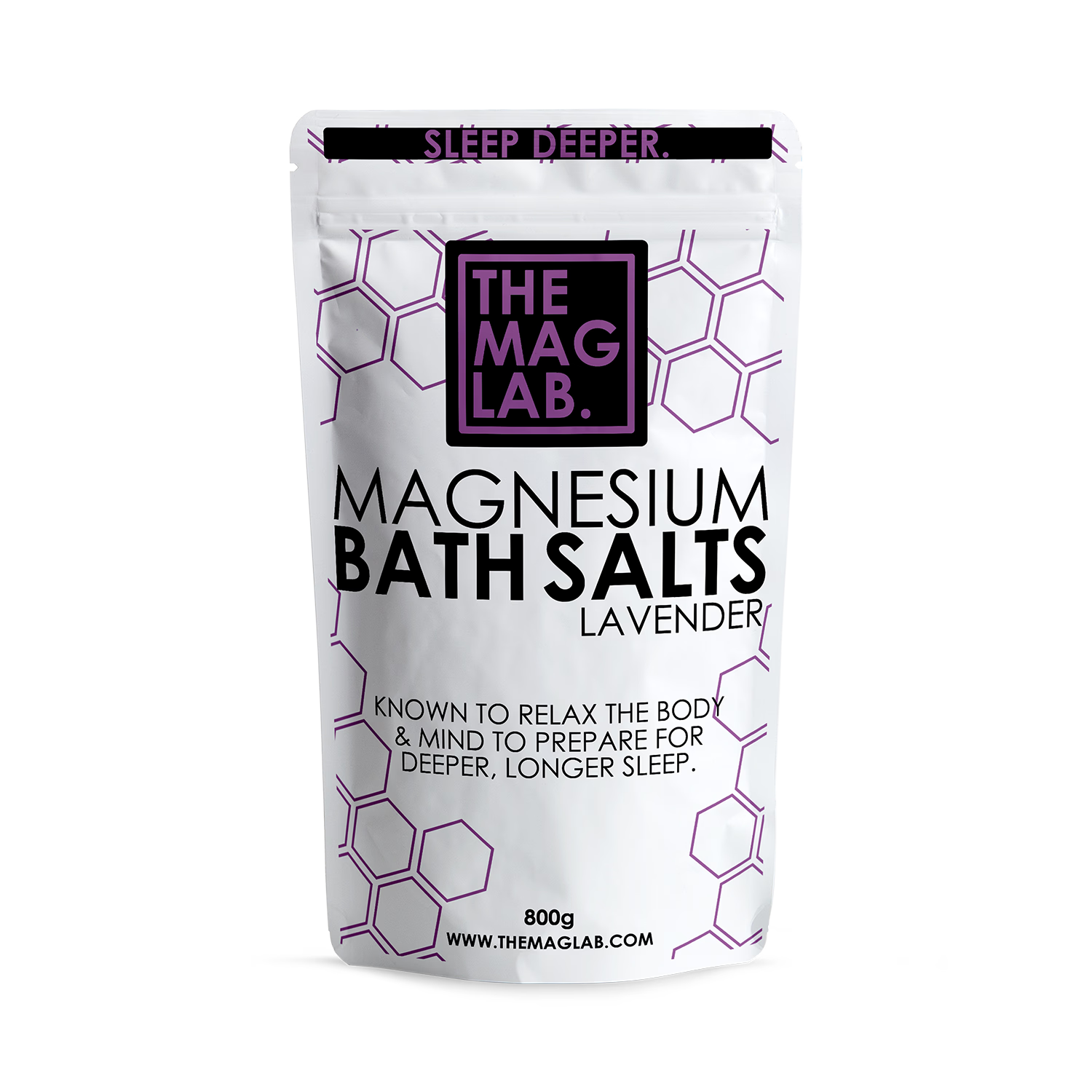 The Mag Lab Sleep Deeper Magnesium Bath Salts 800g - British product