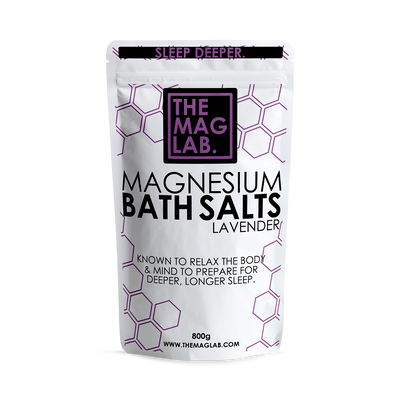Holland & Barrett The Mag Lab Sleep Deeper Magnesium Bath Salts 800G- Buy online at McGrocer