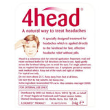 4Head Effective Headache Relief GOODS Superdrug   