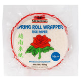 Mekong rice paper wrappers 16cm for spring rolls, imported from the UK