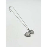 SVNX silver locket necklace heart pendant, imported from the UK