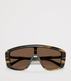 Dolce&Gabbana Marlene rectangle Havana acetate sunglasses - British product