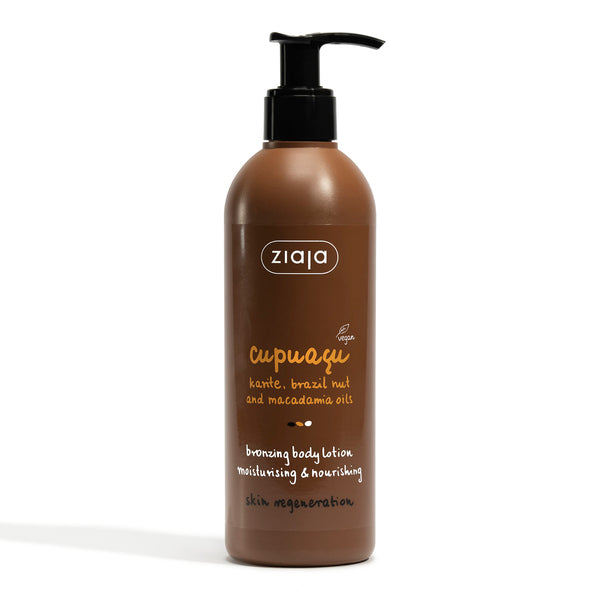 Ziaja Cupuacu bronzing body lotion 300ml (British brand)