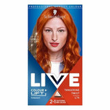 LIVE Colour + Lift Permanent Purple Hair Dye Ultra Violet GOODS Superdrug Tangerine Twist L74  