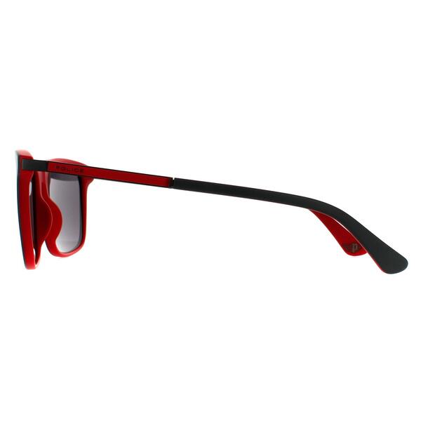 Police SPLA56 Record 1 grey mirrored unisex sunglasses, UK version