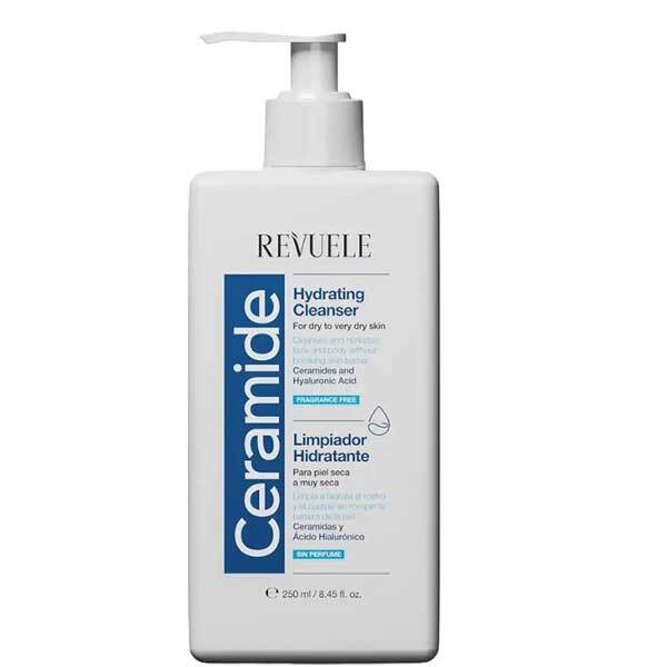 Revuele Ceramide Hydrating Face and Body Cleanser, imported from the UK