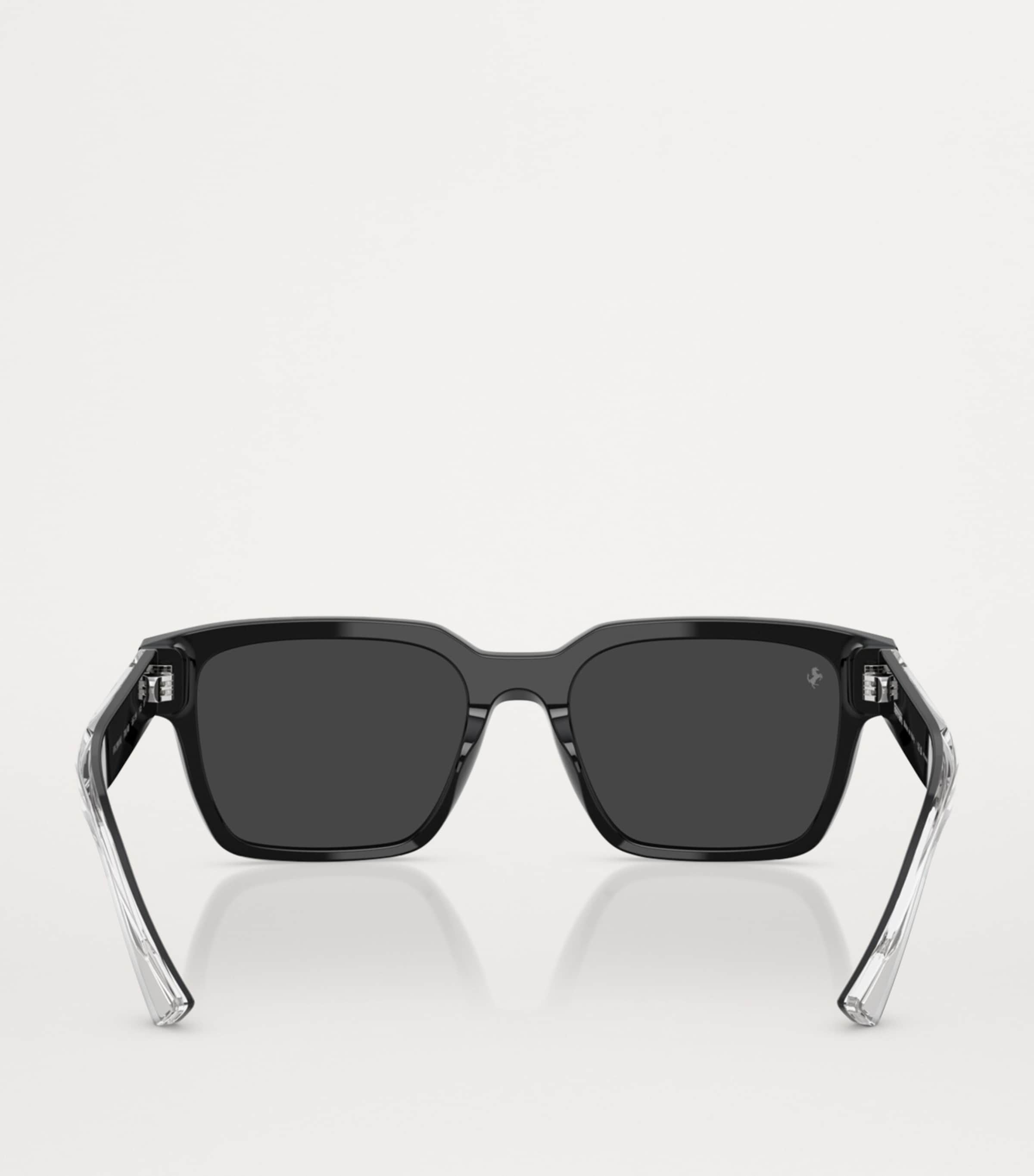 Ferrari acetate square polarised sunglasses - British product