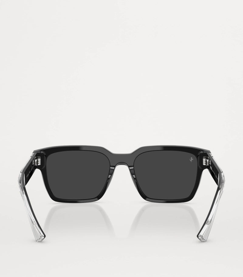 Ferrari acetate square polarised sunglasses - British product