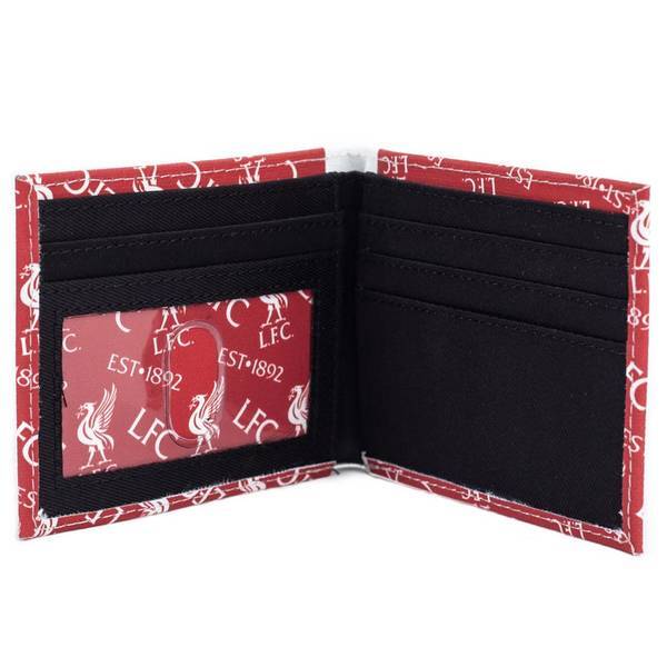 Liverpool FC Icon Wallet canvas 11cm length, imported from the UK