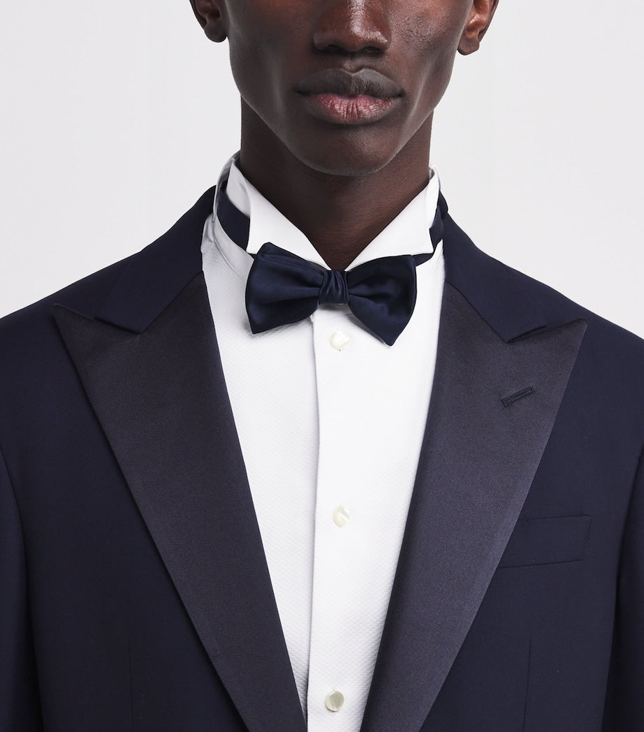 Emporio Armani silk bow tie, UK version