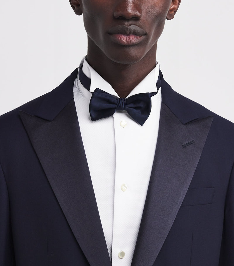 Emporio Armani silk bow tie, UK version