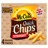 McCain Quick Chips Straight 4x100g GOODS Sainsburys   