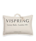 Vispring cotton down-filled pillow 50cm x 75cm (British brand)