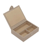 Smythson Small Panama Leather Jewellery Box (British brand)