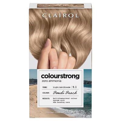 Superdrug Clairol Colour Strong Permanent Hair Dye Light Ash Blonde- Buy online at McGrocer